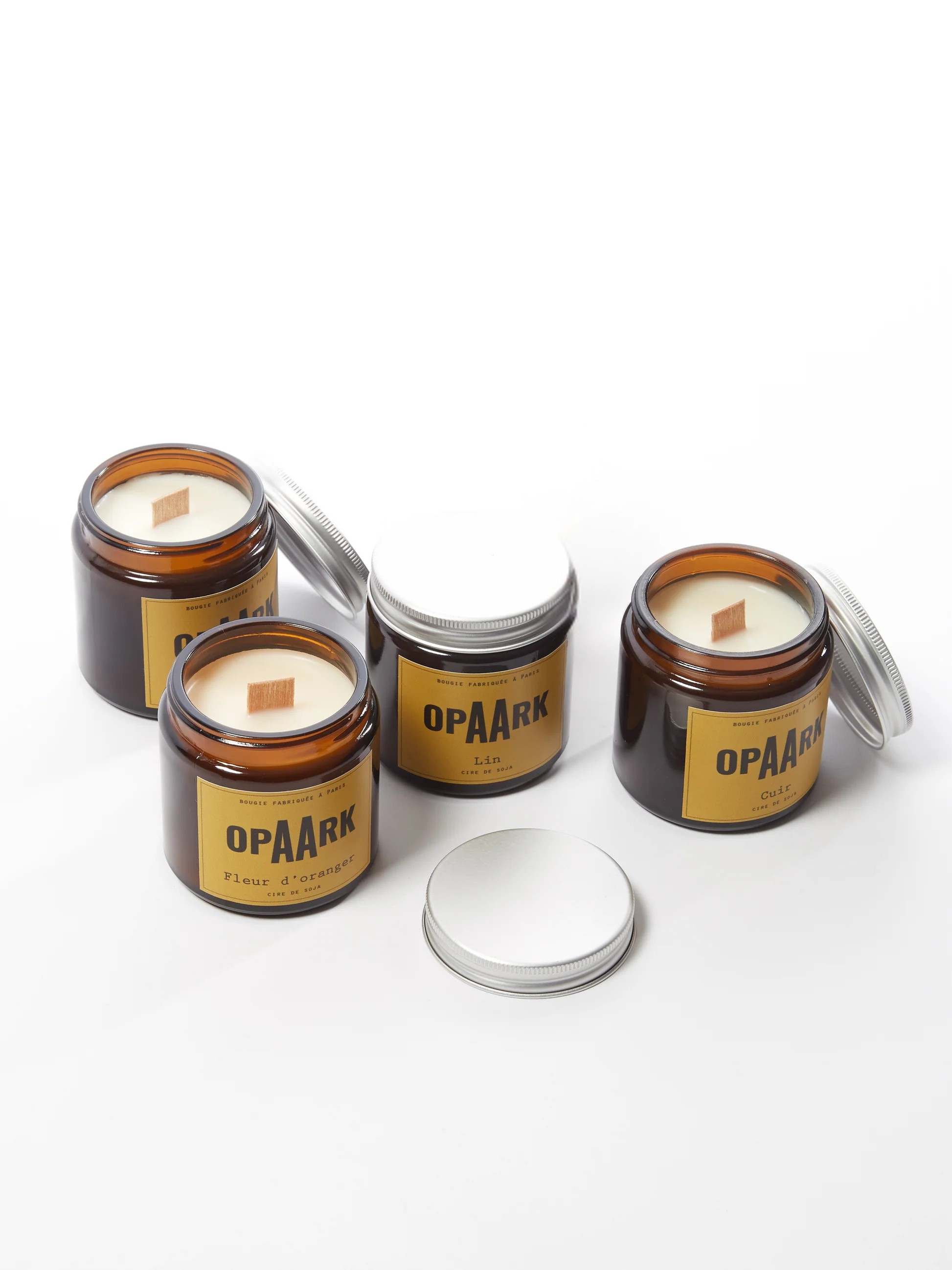 Pack de quatre bougies